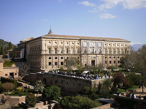 V. Karl Sarayı, Granada