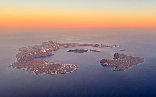 Santorini kalderası