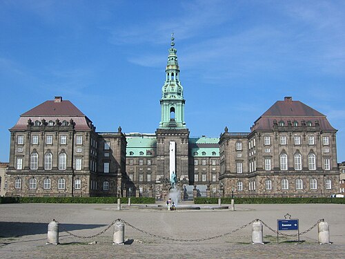Christiansborg Sarayı, Kopenhag