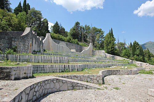 Partisan cemetery in Mostar, Mostar