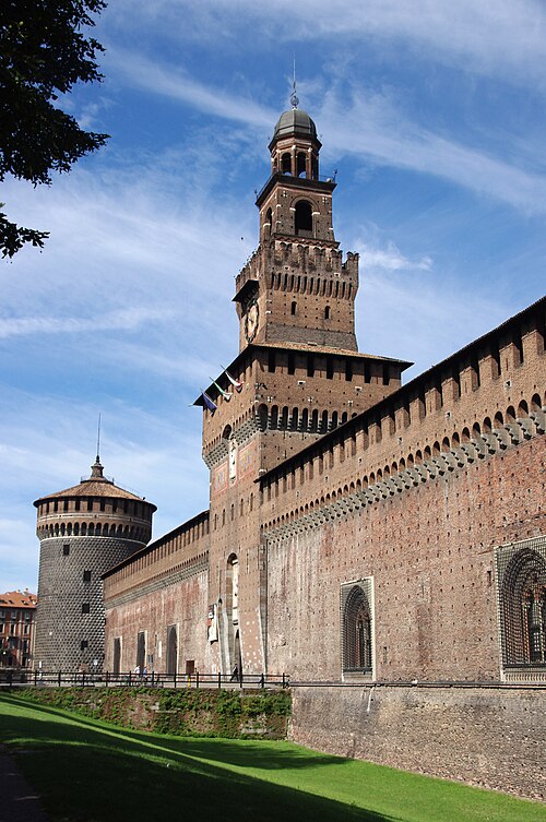 Sforzesco Şatosu, Milano