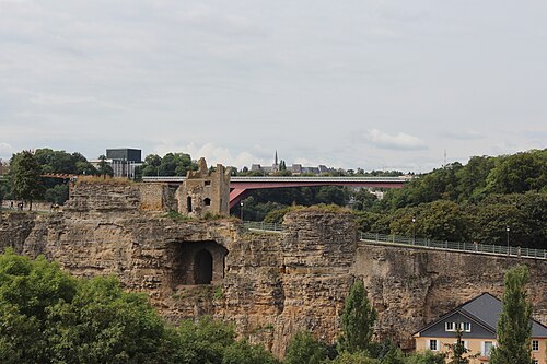 Bock Kalesi, Lüksemburg